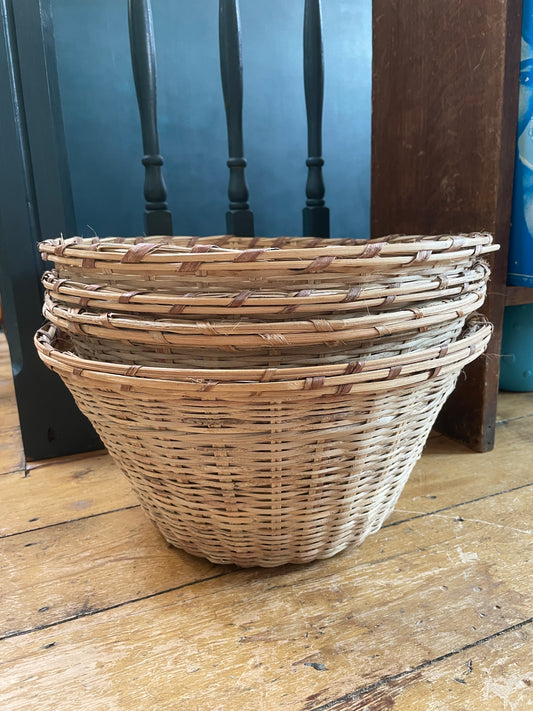 Wicker basket - large round versatile