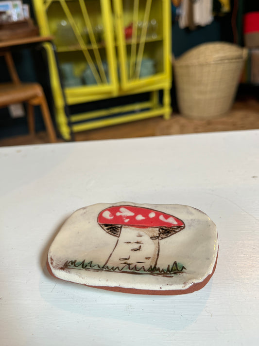 Bristol | Liz Isaacs Ceramics - Mushroom Spoon Rest