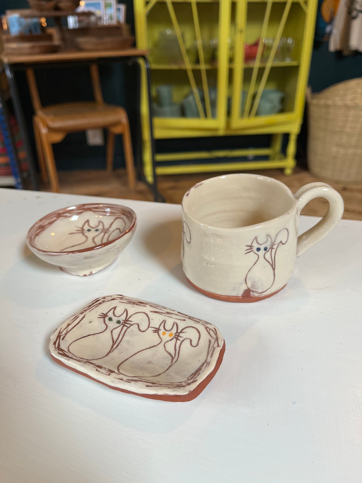 Bristol | Liz Isaacs Ceramics - Cat Spoon Rest