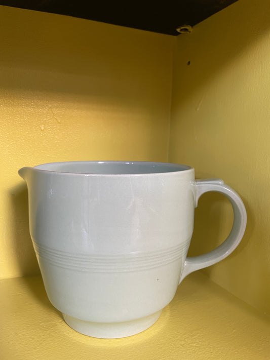 Beryl Woods Ware - mint green large jug