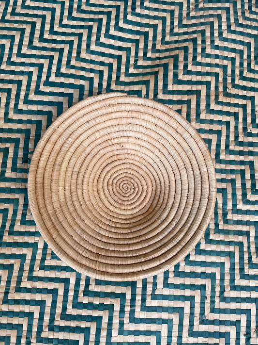 Natural round basket - medium