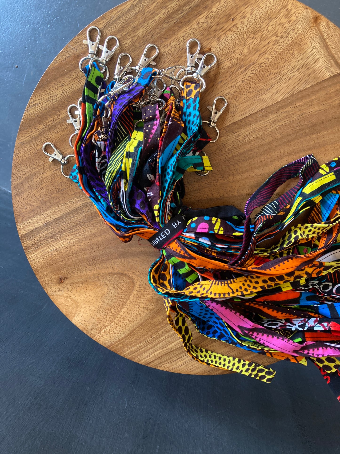 Blac Mode - kitenge lanyard